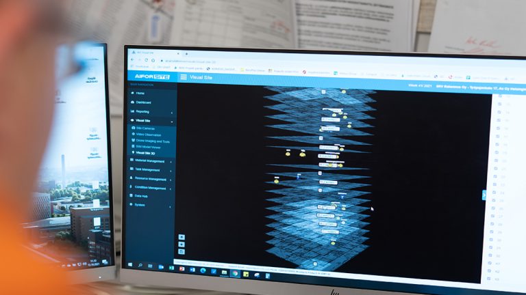 Aiforsite indoor positioning system